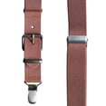 thumbnail image 4 of Clothes Accessories Sturdy Elastic Wedding Dress Adjustable Y Back Suspenders Three -Clip Hook Strap Clip Pants Braces BROWN, 4 of 7