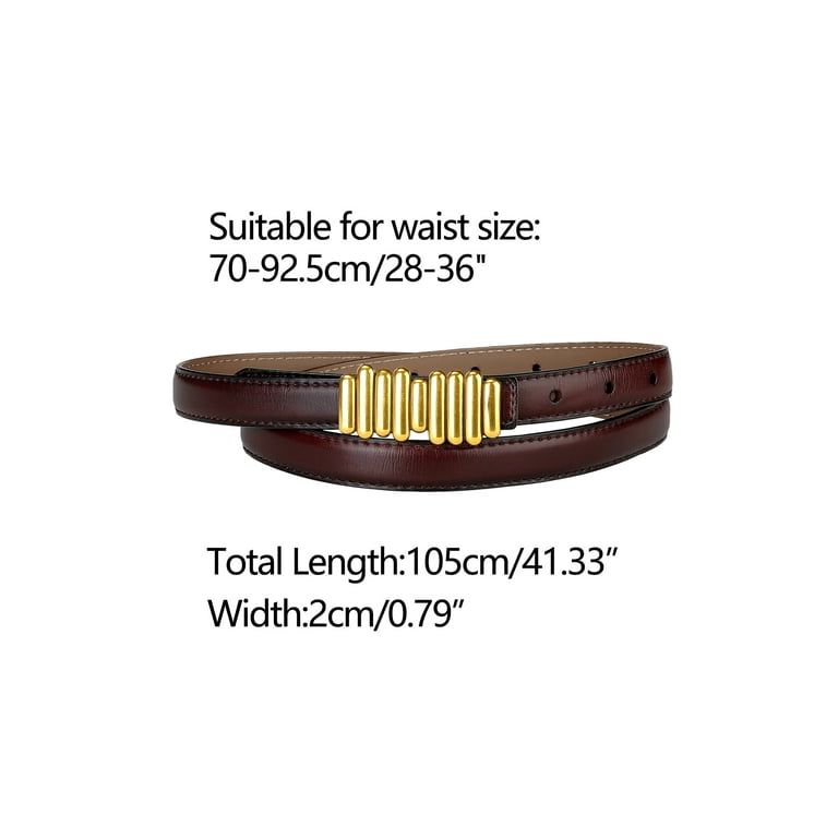 Faux leather shop designer belt