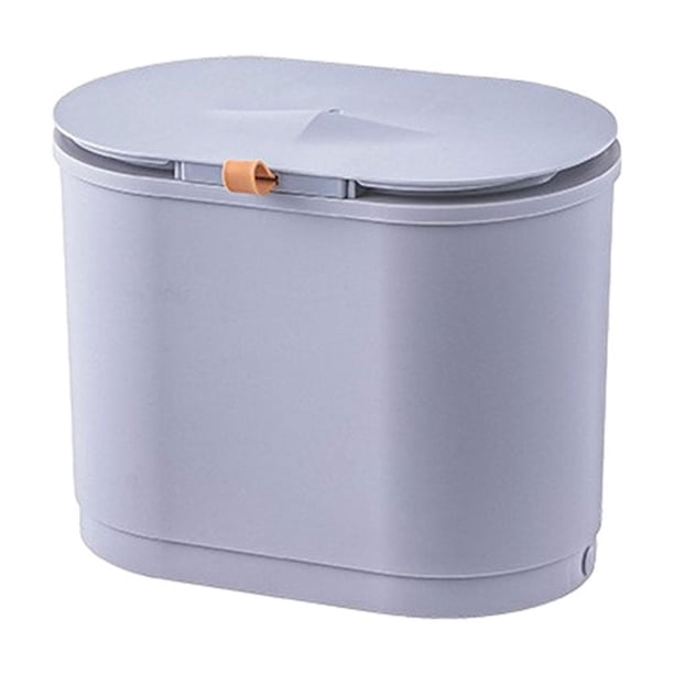 Bewildely Contenedor de almacenamiento de cocina para el hogar, colgar en cualquier lugar, la cocina organizada y limpia, se puede colgar, Suministros de limpieza para el hogar púrpura talla pequeña