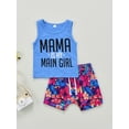 thumbnail image 4 of Kiapeise Toddler Kid Baby Boys Shorts Clothes Set Sleeveless Tank Top T-Shirt Hawaii Beach Shorts 2Pcs Summer Outfits, 4 of 9
