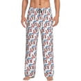 thumbnail image 1 of Fotbe Donkey Pantalones de Pijama para Hombre, Pantalones de Dormir, Pantalones de Casa con Cintura Ajustable y Bolsillos-Medium, 1 of 6