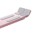 thumbnail image 3 of Amdohai Support d'Ordinateur Portable Réglable à 6 Niveaux, Portable, Pliant, en Alliage d'Aluminium, Support de Tablette pour Ordinateur Portable, Tablette, Livre, Or Rose, 3 of 7