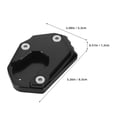 thumbnail image 2 of Houderco De Apoyo Para Antideslizante En Aluminio Para Motocicleta Off Road, 2 of 8