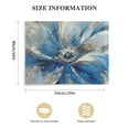 thumbnail image 3 of JRXY Flower Canvas Wall Art for Living Room Large White Blue Flower Picture Giclee Print Painting Wall Decor Framed Artwork Ready to Hang for Home Bedroom Wall Decoration picture 3, 3 of 6