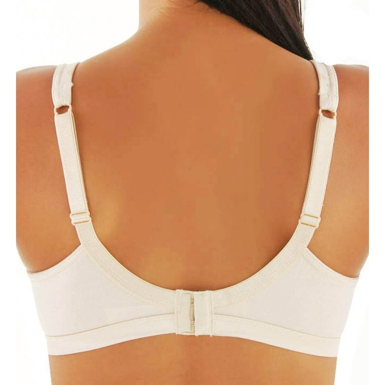 Playtex Cross Your Heart Foam Lined Heart Soft Cup Bra Sz 36a White 4210  for sale online