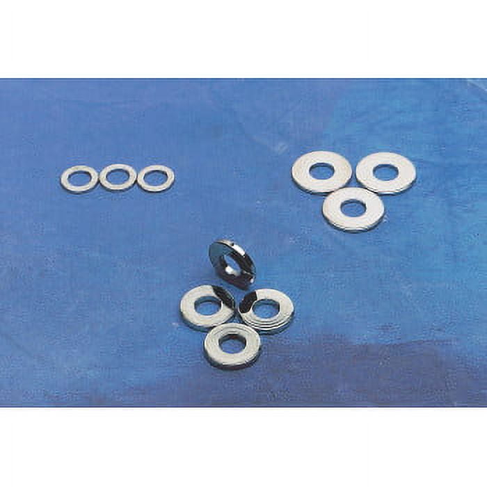 Drag Specialties DS192374 AN Chrome Washers - 3/8in.