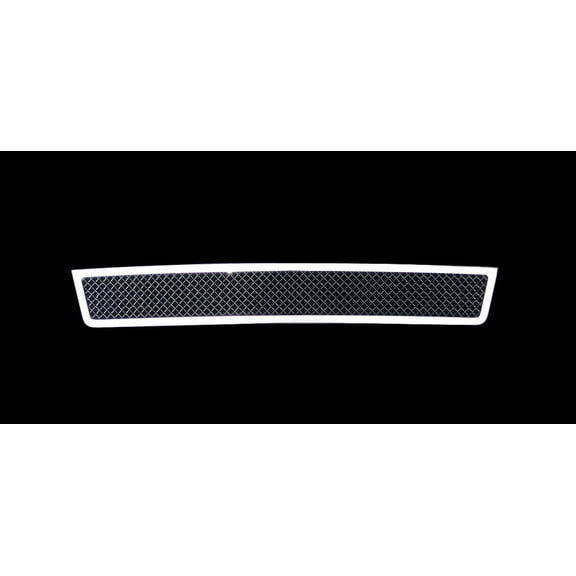 APS Compatible with Dodge Journey SE 2011-2020 Lower Bumper Stainless Steel Silver Mesh Front Grill Grille Insert D76877C