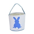 thumbnail image 1 of Encantadora Canasta De Conejito De Pascua, Cubo De Conejo Para Niño Niña Regalo Cola Azul Sunnimix Canasta Conejito De Pascua, 1 of 8