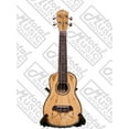 thumbnail image 2 of Oscar Schmidt Spalted Mango Soprano Ukulele OU17, W/ O.S. Padded Gigbag & PC, OU17 UB1, 2 of 7