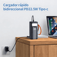 thumbnail image 5 of Power Bank Batería Portátil 32000mah Pd22.5w/3a Carga Rápida Malubero, Negro Naranja, 5 of 5