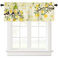 thumbnail image 2 of Lemon Lemon Tree Gnome Summer Curtain Home Decoration Living Room Short Curtains Window Treatments For Kitchen Bedroom, 2 of 6