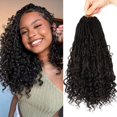 thumbnail image 1 of Trenzas De Caja De Diosa De 14 Pulgadas Cabello De Ganchillo Para Mujeres Negras 8 Paquetes Trenzas De Caja De Ganchillo Trenzas De Caja Boho Pre-Lazadas Trenzas De Ganchillo Extensión De Cabello Tren, 1 of 1