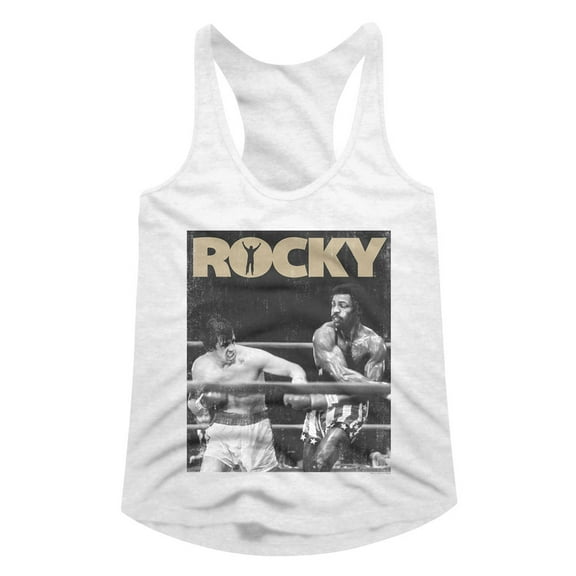 Rocky Rocky One White Women's Racerback Tank Top