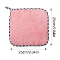 thumbnail image 3 of 10pcs Towel Cloth, Reusable Kitchen Bar Rags, Washable Microfiber Dish Cloths, Dusting Wiper For Wiping Counter Kitchen Desk Window Glass, 3 of 5