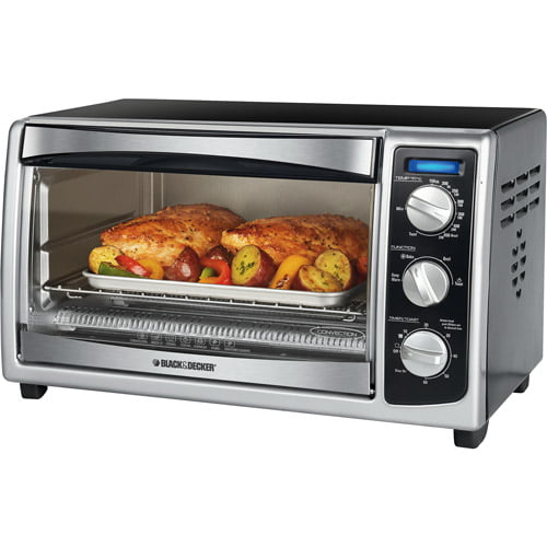 Electric Convection Toaster Oven Microwave Countertop Cooking Stainless