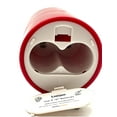 thumbnail image 4 of Raz Imports 3.5"X5" Push Flame Red Pillar Candle, 4 of 6