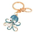 thumbnail image 4 of Opvise Lovely Cartoon Octopus Pendant Key Chain Keychain Ring Bag Purse Wallet Decor, 4 of 7