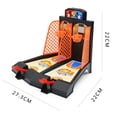 thumbnail image 2 of FUTUREORYY Desktop Basketball Game Toy Double People Basketball Shooting Game Orange ABS 1 Set, 2 of 8