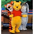 thumbnail image 5 of Disfraz de mascota de oso Pooh de Disney, personaje de dibujos animados, oso Winnie, divertido traje de cosplay, disfraz publicitario para fiesta de carnaval, 5 of 5