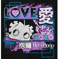 thumbnail image 2 of Kanji Style Betty Boop Love XOXO Youth T Shirt Tee Girls Infant Toddler Brisco Brands 6M, 2 of 5