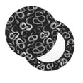 thumbnail image 2 of Fotbe Snake Stool Covers Round,Waterproof Round Bar Stool Covers Bar Chair Covers Washable Stool Cushion Slipcover for 12-14 Inch Chair-14 inch, 2 of 7