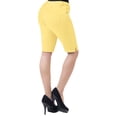 thumbnail image 2 of Hybrid & Company Womens 11.5 inch Inseam Butt Lift Stretch Bermuda City Shorts, 2 of 4
