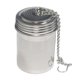 thumbnail image 1 of Infusor de té grande de malla extrafina para té suelto, colador de té de acero inoxidable 18/8 con gancho de cadena extendido, especias y condimentos, para varias tazas, 1 of 4