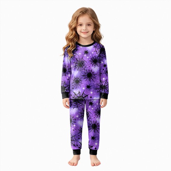 NOLDARES Kids Pajamas For Gils Sleepwear Toddler Clothes Halloween Funny Prints Outfit