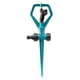 thumbnail image 2 of Aspersor de jardín giratorio de 360 grados | Aspersor automático para césped, riego y irrigación | Ideal para patios, jardines e invernaderos, con boquillas ajustables para una cobertura uniforme., 2 of 9