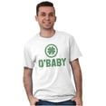 thumbnail image 4 of St Patricks Day O Baby Shamrock Men's Graphic T Shirt Tees Brisco Brands M, 4 of 5