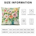 thumbnail image 5 of Creowell Spring Pillow Covers, Pillow Covers, Spring Summer Farmhouse Outdoor Pillow Covers Green Garden Cushion Case for Home Decor, 5 of 5