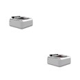 thumbnail image 3 of Monstrate Altavoz inalámbrico Subwoofer Altavoz de sonido envolvente Altavoces de música para profesores de teléfono Guía turística de Blanco 2piezas, 3 of 6