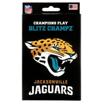 Blitz Champz Jacksonville Jaguars Card Game, Family Game for Adults& Kids, Easy-To-Learn Party Game