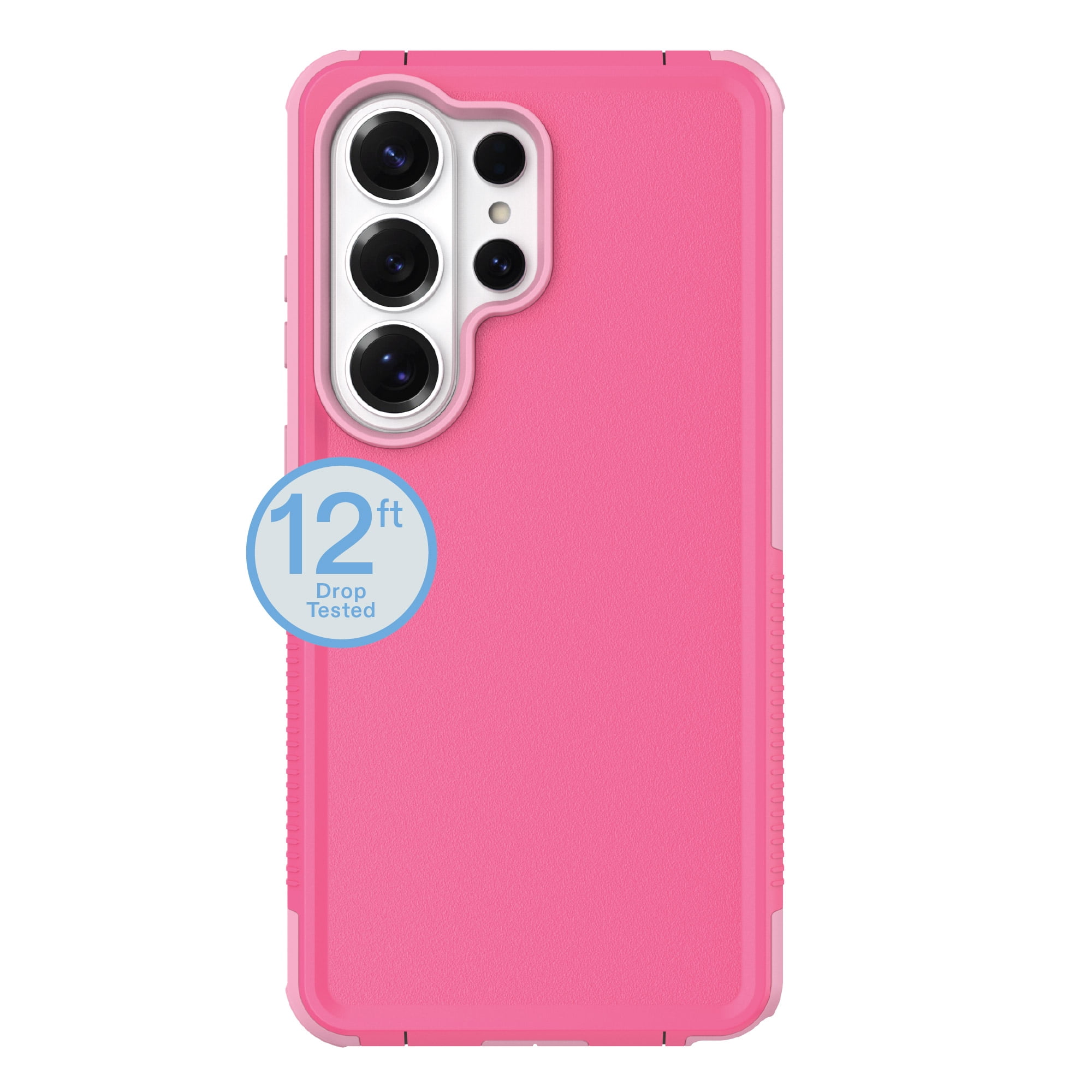 onn Magnetic Compatible Slim Rugged Phone Case for Samsung Galaxy S26 Ultra - Pink