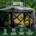 thumbnail image 2 of CLAM Quick Set Venture Canopy, Blue + Clam Quick Set Screen (2 Pack), 2 of 9