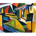 thumbnail image 2 of Sayen, Henry Lyman 17x15 White Modern Wood Framed Museum Art Print Titled - Abstract Landscape, 2 of 4