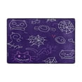 thumbnail image 2 of Non-Slip Area Rug 72"x48" Indoor Washable Floor Mats Carpet Printed for Living Room, Bedroom, Home Decor Light Outline Halloween, 2 of 7