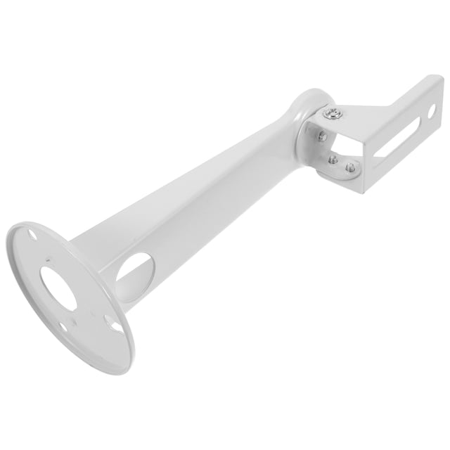 LIFKOME White Metal Projector Wall Mount Stand for Flower Pot with 360 Degree Rotation Space Saving Design