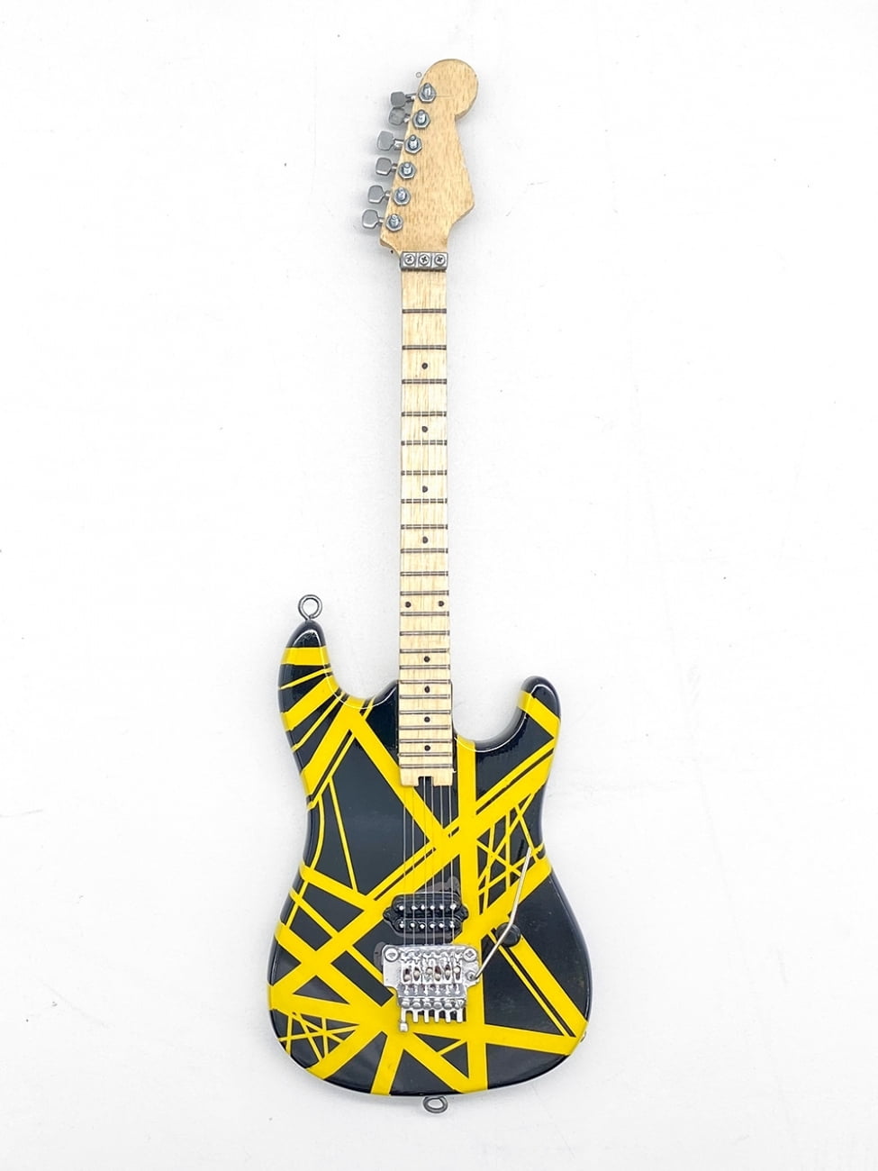 EVH - Eddie Van Halen - Bumblebee Black & Yellow Mini Guitar Replica Collectible