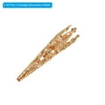 thumbnail image 3 of Uxcell 41mm Corsage Decorative Holder Brooch Pin Vase Pocket Boutonnieres Holder Rose Gold 20 Pcs, 3 of 6