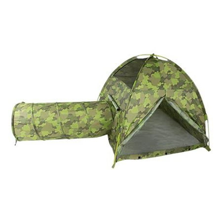 Pacific Play Tents Command HQ Tent and Tunnel Combo - Playhouse, Child
