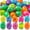 36 Pcs, variant on Joyfy 100 Pcs Plastic Printed Easter Eggs, 2.3" Fillable Empty Easter Eggs for Easter Hunt, Basket Stuffers Fillers, Classroom Prize Supplies, Filling Treats and Party Favor