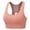Pink, variant on Women Casual Adjustable Breathable Top Bra Underwear Without Steel Ring Gathering and Adjusting Bra Sports Brawls for Women Women Workout Bra Seamless Bras for Women Sports Bra Front Closure Wireless