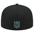 thumbnail image 4 of Men's New Era  Black Philadelphia Eagles Color Pop 59FIFTY Fitted Hat, 4 of 5