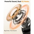 thumbnail image 2 of AOC Wireless Earbuds with Smart LED Display, Hybrid Active Noise Cancelling Bluetooth Headphones, 4-Mic Clear Calls, 45H Playtime, 10mm Driver Deep Bass, Dual EQ Modes, 2 of 7