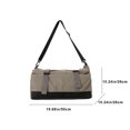 thumbnail image 3 of GFHFHITJ Gym Bag for Men And Women Foldable Travel Duffel Bag Lightweight Bag Gym Luggage Sports Bag for Yoga Handbag Can Be Carried Crossbody, 3 of 8