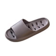 thumbnail image 6 of Ceisia Men's New Indoor Solid Thick Sole Soft Bottom House Slippers Home Comfort Casual Non-Slip Warm Winter Breathable Lightweight Anti-Skid Slides Gifts for Father, 6 of 6