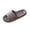 Gray, variant on Black Couple'S Fashion Thick Sole House Slippers Indoor Solid Color Soft Comfort