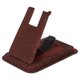 thumbnail image 4 of Soporte magnético a presión Soporte magnético Tarjetero Cartera compatible Admite 2 tarjetas con 3 modos de soporte para teléfono Marrón oscuro, 4 of 10
