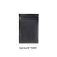 thumbnail image 2 of Bolsa de almacenamiento de bolsillo con sellado de 100 Uds., bolsa de almacenamiento de alimentos con boca resellable, embalaje mate de frutas, Almacenamiento y organización del hogar Negro 8*12 CM Injueey HA077047-04, 2 of 6